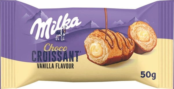 Milka Kroasan vanilla 50g