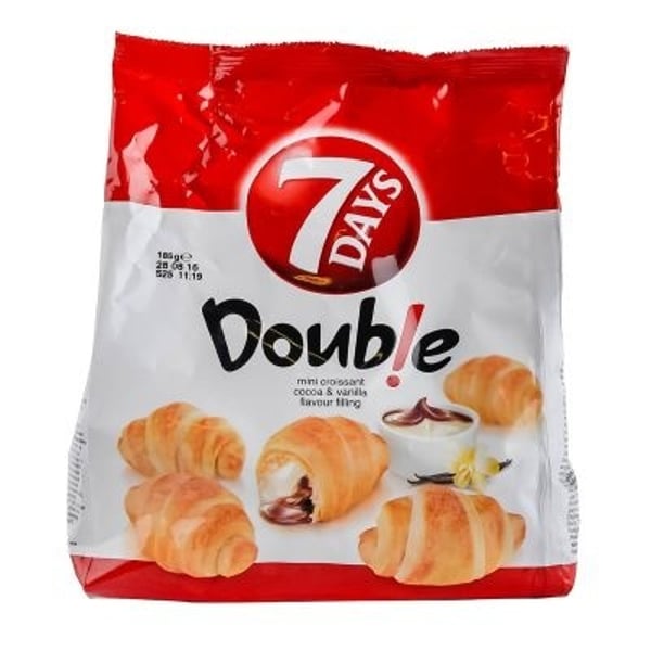 7 Days Kroasan double vanila kakao 185g