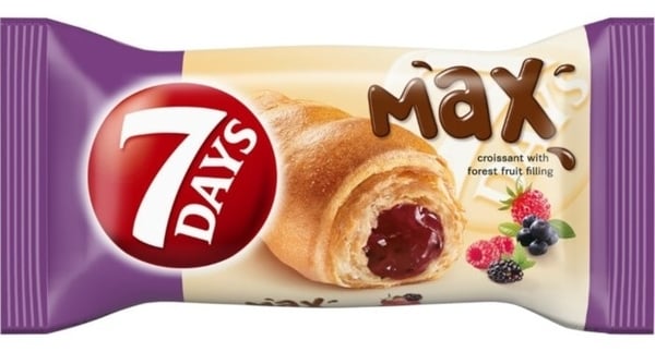 7 Days Kroasan max forest fruit 80g
