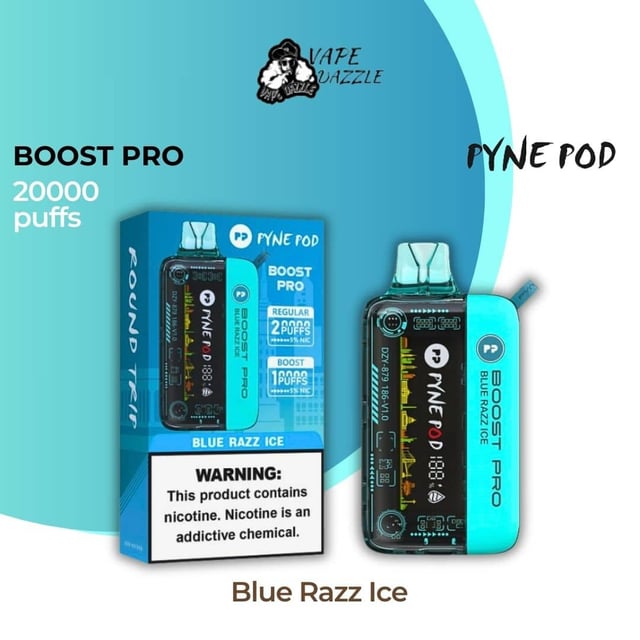 Pyne pod boost pro Blue Razz Ice 20000