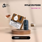 myle v5 pods sweet tobacco