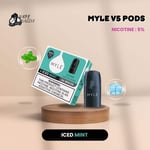 myle v5 pods iced mint