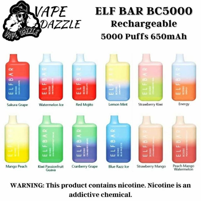 Elf Bar BC5000 Puffs