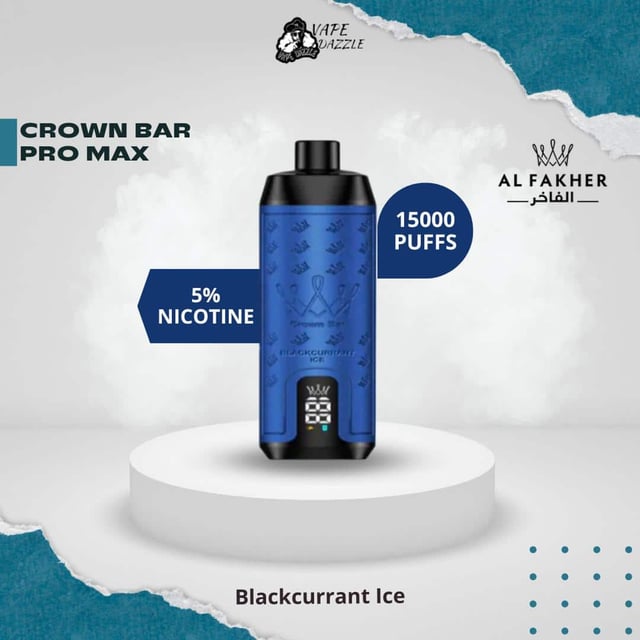 al fakher crownbar pro max blackcurrent ice