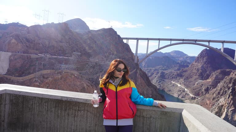 Hoover Dam : Depuis le dessus - Sur le toit - Et en dessous