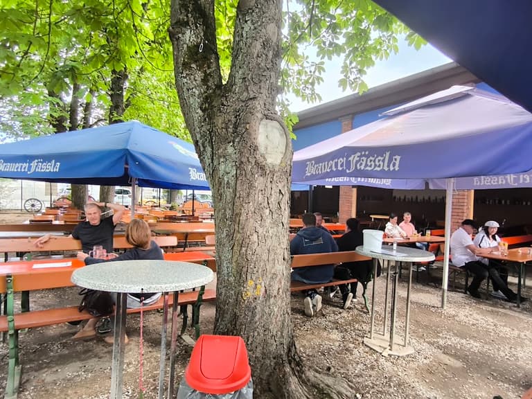 Fässla Keller Biergarten Bamberg