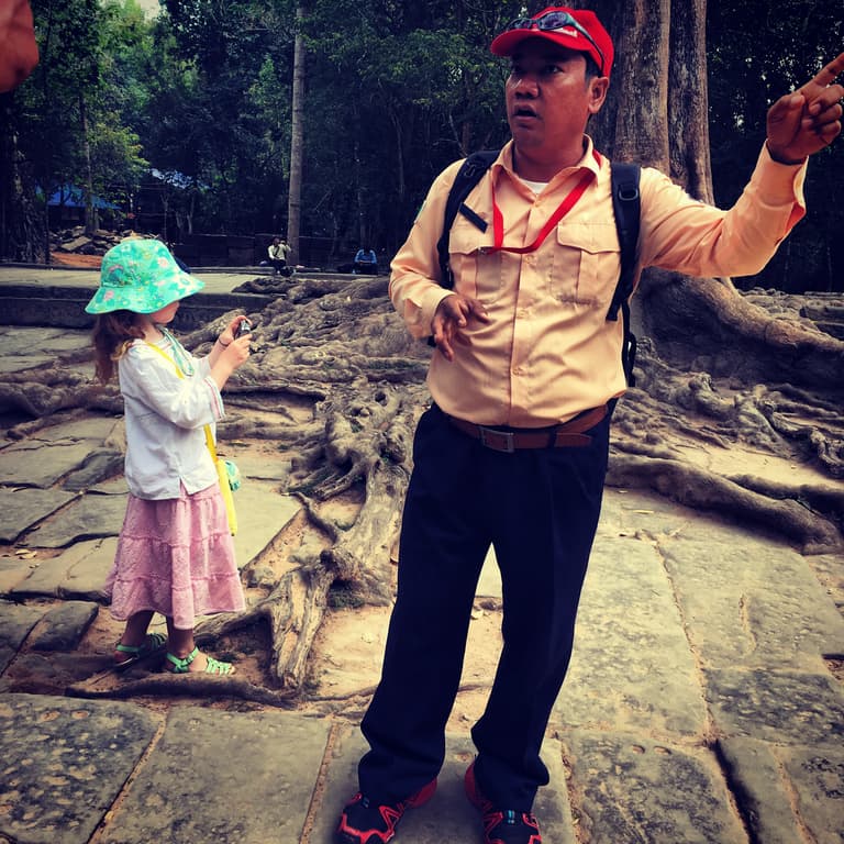 Listen to your guide!