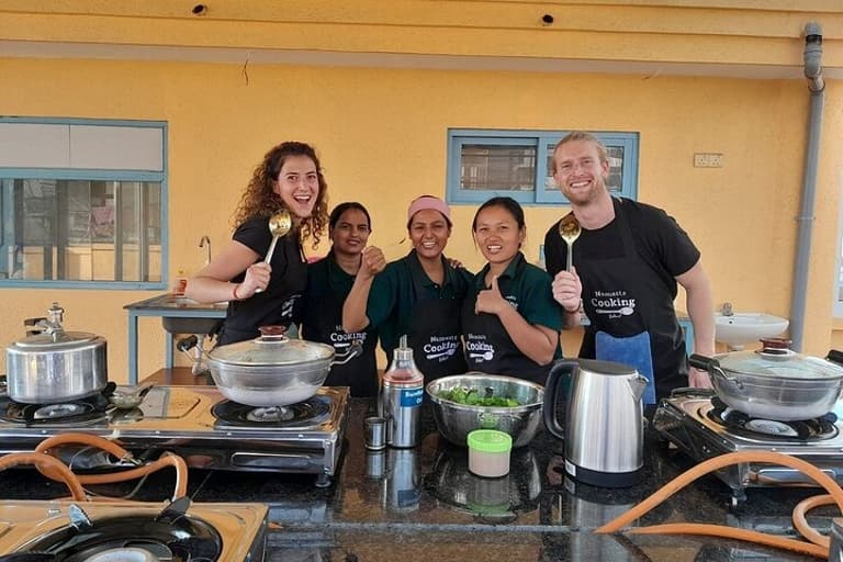 Local Women Lead Nepali Cooking Class