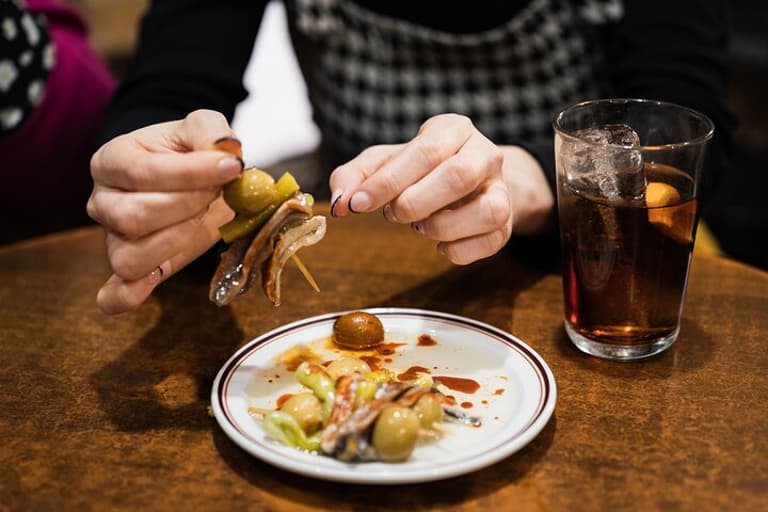Bilbao Food Tour: Pintxos, Getränke und Tapas mit einem Einheimischen