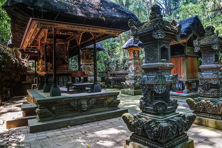 Tour pela Floresta Sagrada dos Macacos e Vila de Arte de Ubud