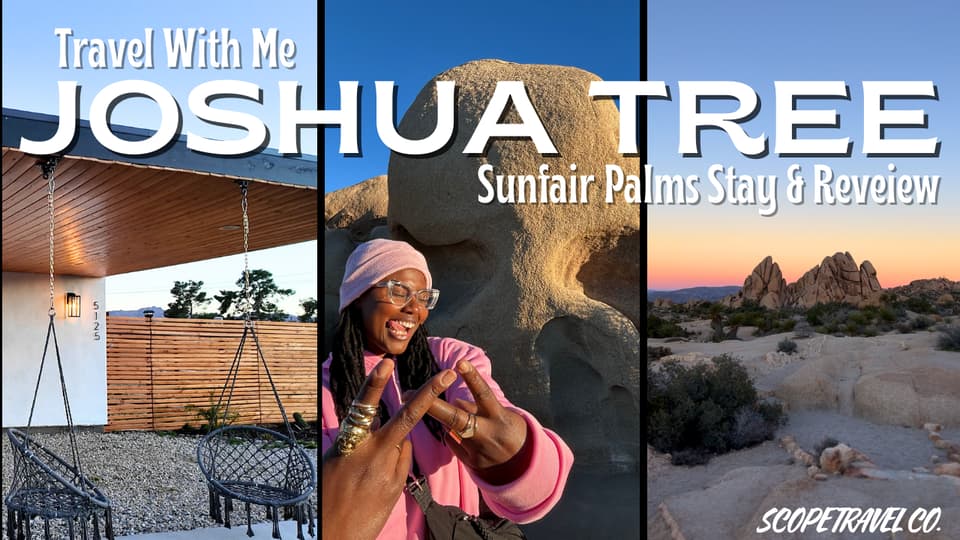 Weekend in Joshua Tree | Couples Trip Edition | Modern Airbnb Tour | Explore JT National Park