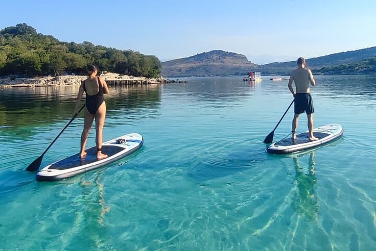 Stand Up Paddle-boarding around Ksamil islands (3 times a day)
