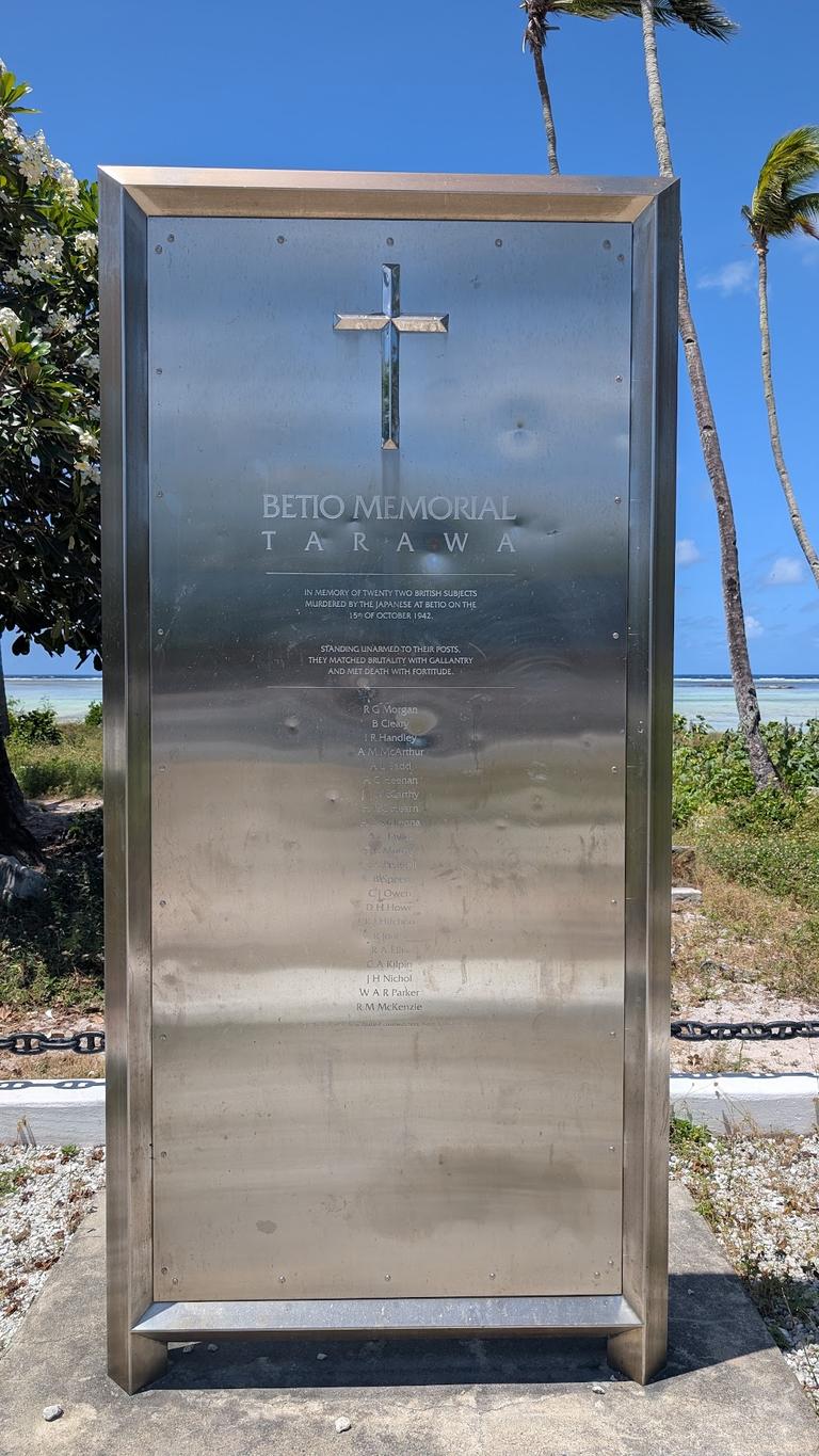 Betio Memorial, Tarawa - Google Maps