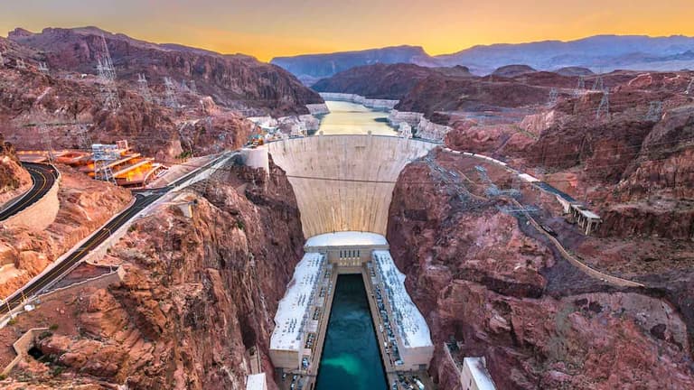 Hoover Dam: From Above - On Top - And Below