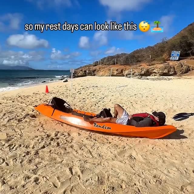 How to better enjoy your weekend naps 🌊💪😌

I love pushing myself during the w