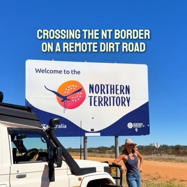 Do you see what I see… 👀 BACK IN THE NT!!! 🤠

Not sure I’ve ever crossed a sta