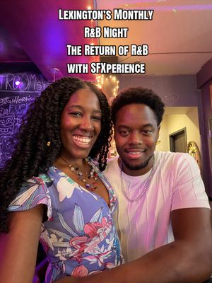 Hosted at September's Return of R&B, the monthly R&B series in Lexington with SF