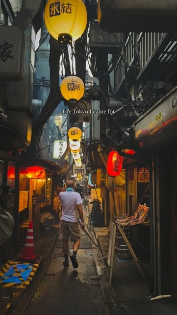 The Tokyo I came for. 🇯🇵
Exactly how I imagined it.

📍 Omoide Yokocho, Shinju