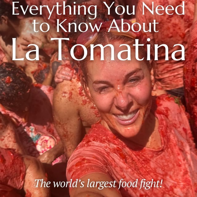 Head-to-toe COVERED in tomatoes, and would do it again tomorrow! 🍅

La Tomatina