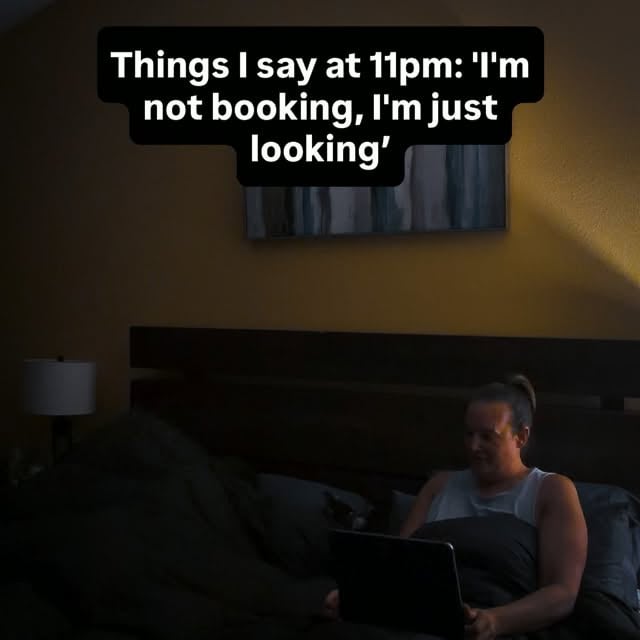 “Just looking” is how every trip I’ve ever taken started. Trevor never stood a c