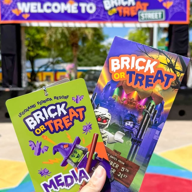 #Hosted || It’s Brick-or-Treat season at @legolandflorida 
from now through Oct 