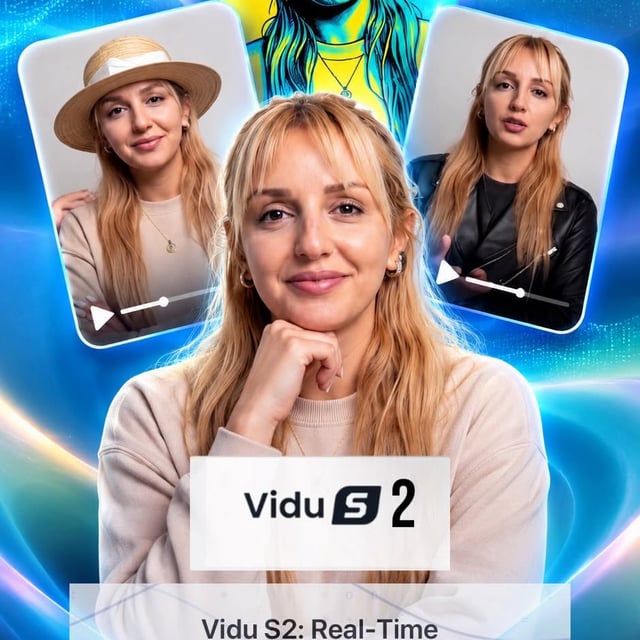What if you could edit your AI video while it’s still generating? 👀

Vidu S2 le