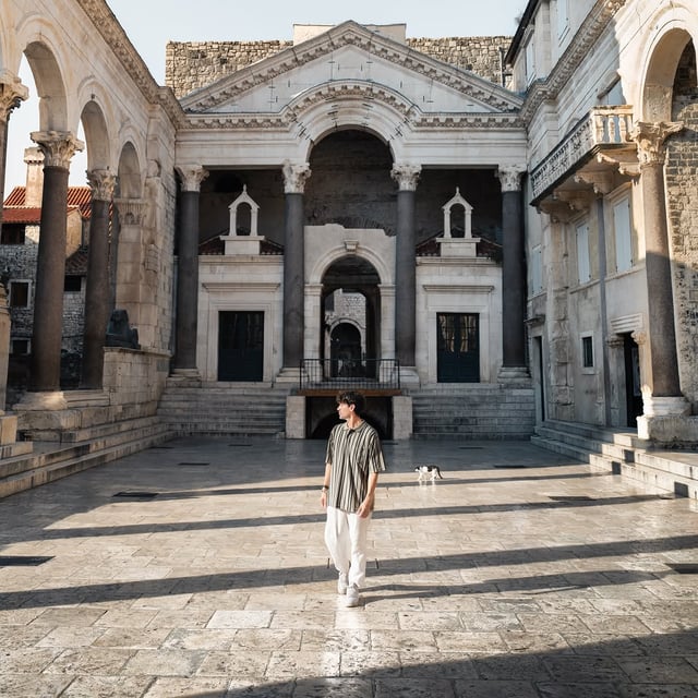 diocletian’s palace

walking through dioklecijanova palača, i kept thinking abou