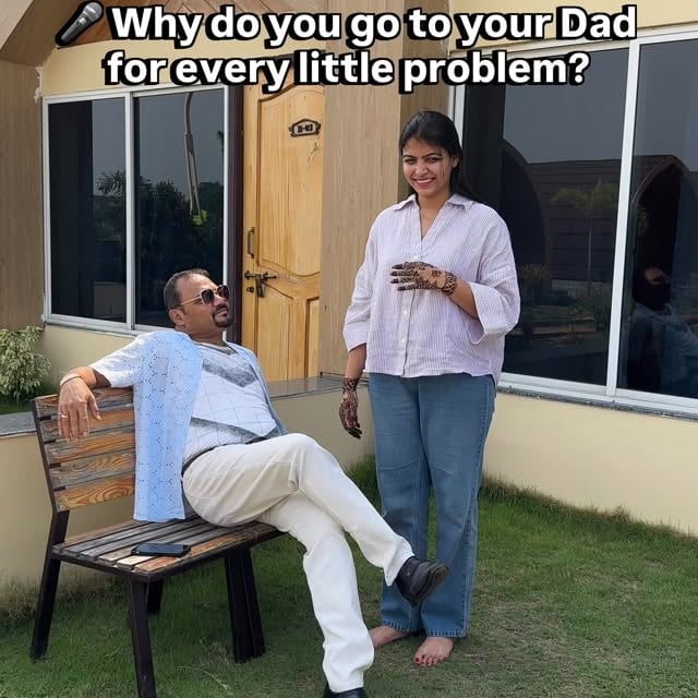 To every daughter:
Your dad may not say it often, but being needed by you never 