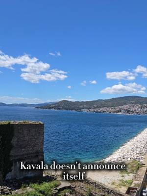 Kavala sits on the slopes of a mountain above the Aegean, looking out toward the