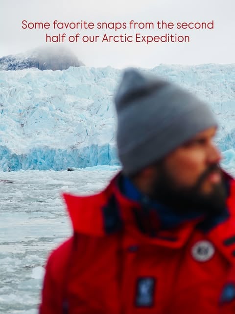 More Arctic magic 🪄✨🧊 

We took over 3,100 photos and videos on our Arctic Exp