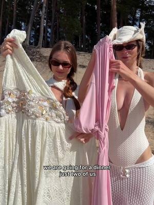 enjoying last days of warm weather @Klaudija  Zauere  #sisters #vacation #gdwm #