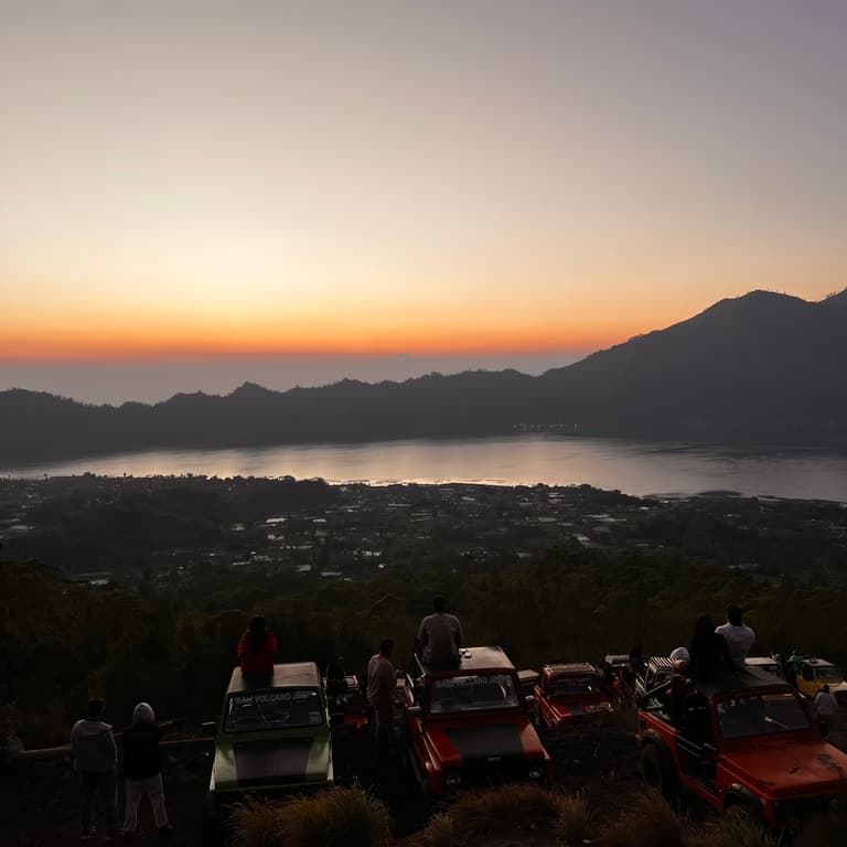 Sunrise on Mount Batur