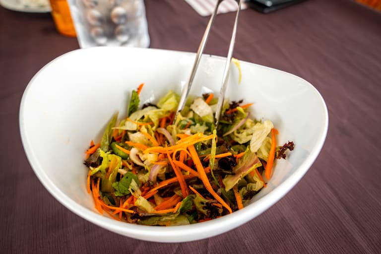 Frischer Salat jeden Tag