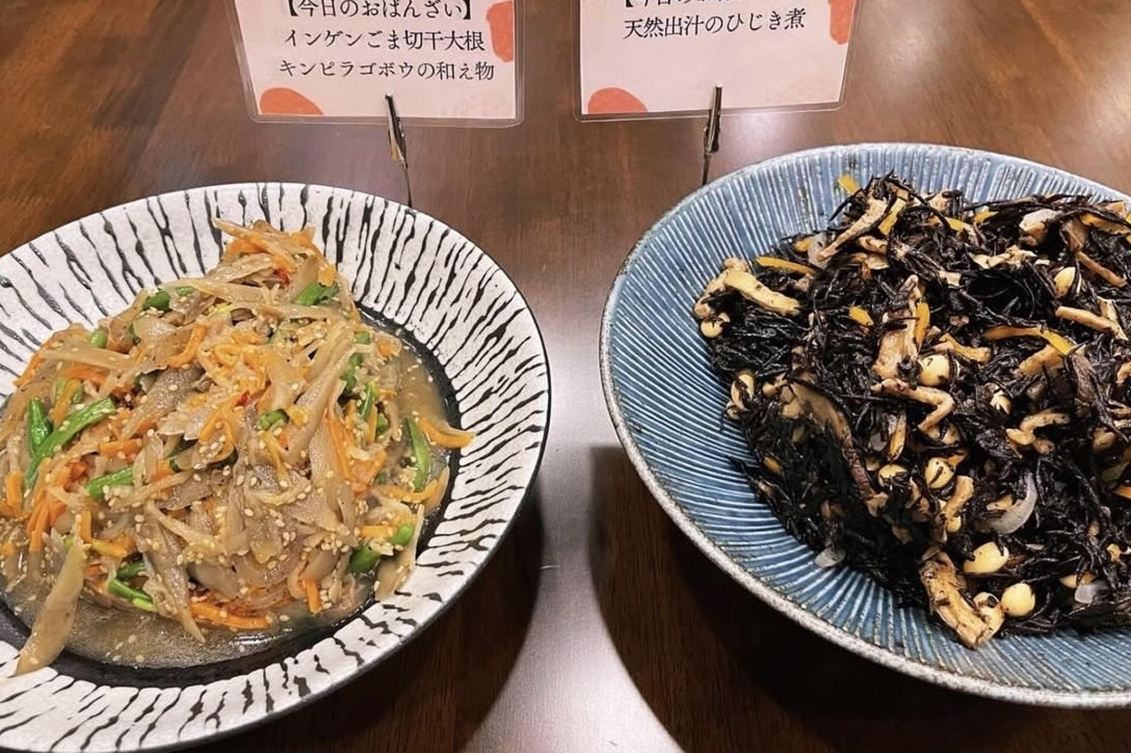 日替わりで色々京のおばんざい朝食！