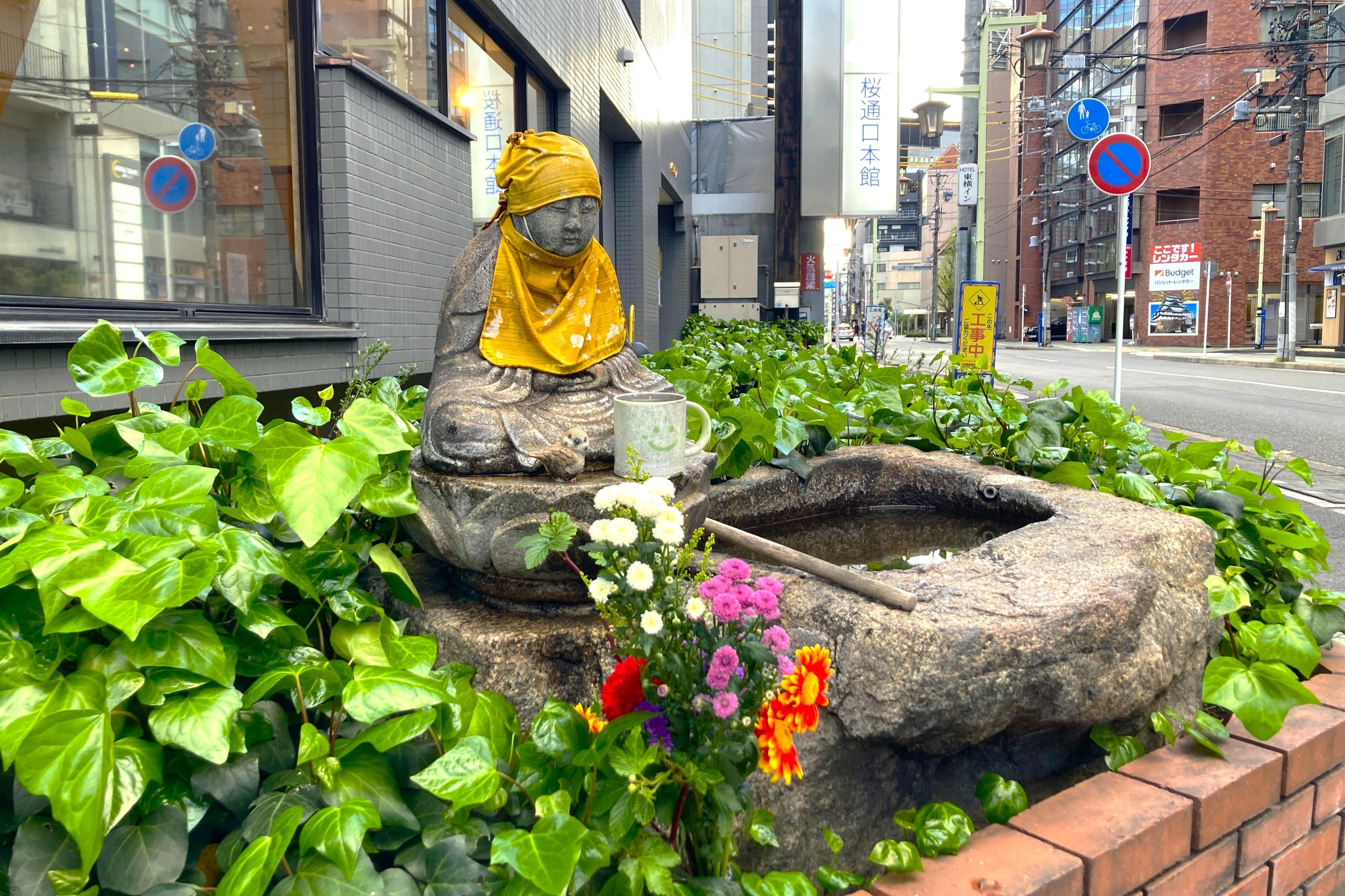 旅を応援するお地蔵様がご挨拶