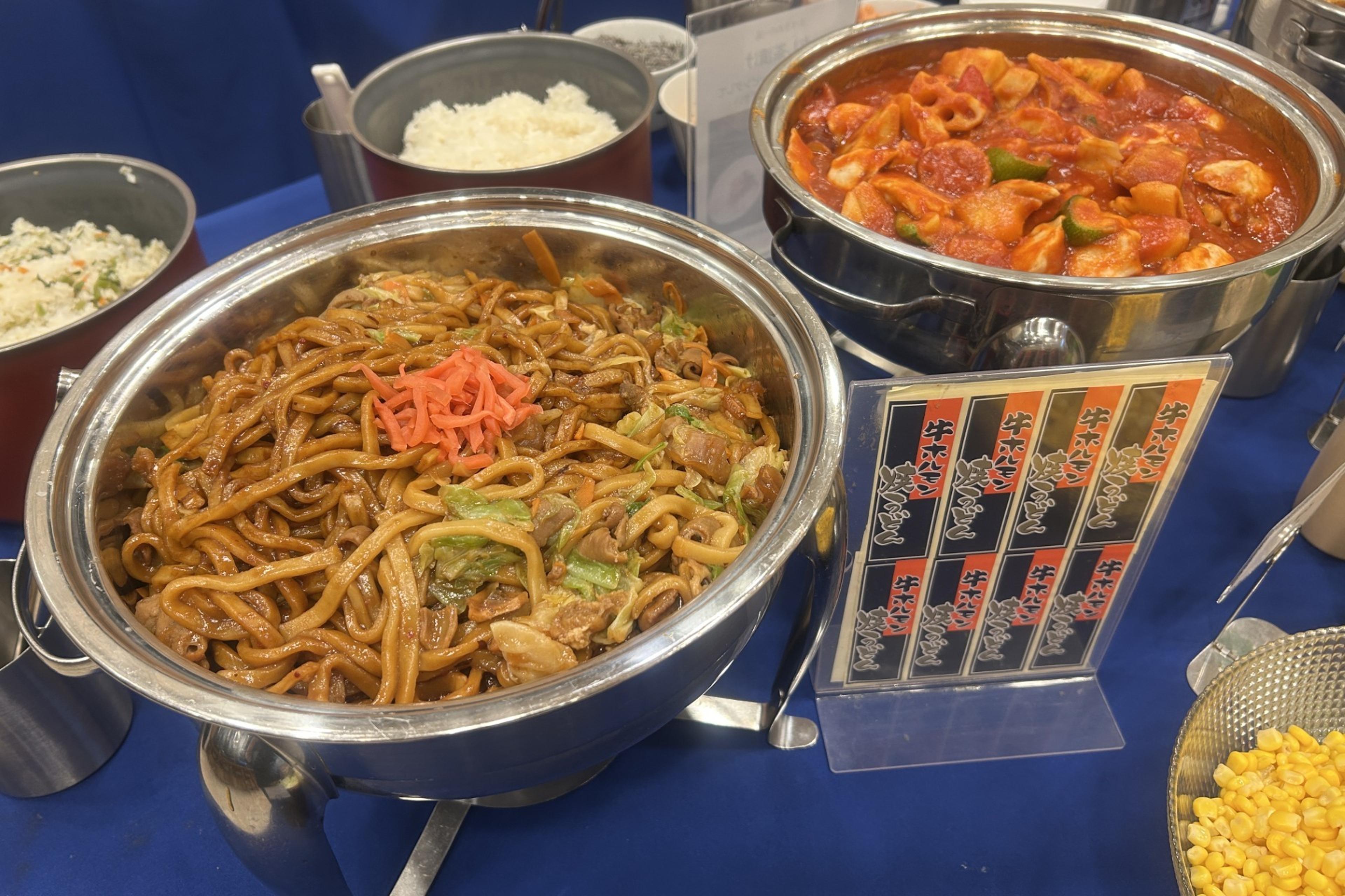 ご当地メニュー満載！ボリューム満点朝食！