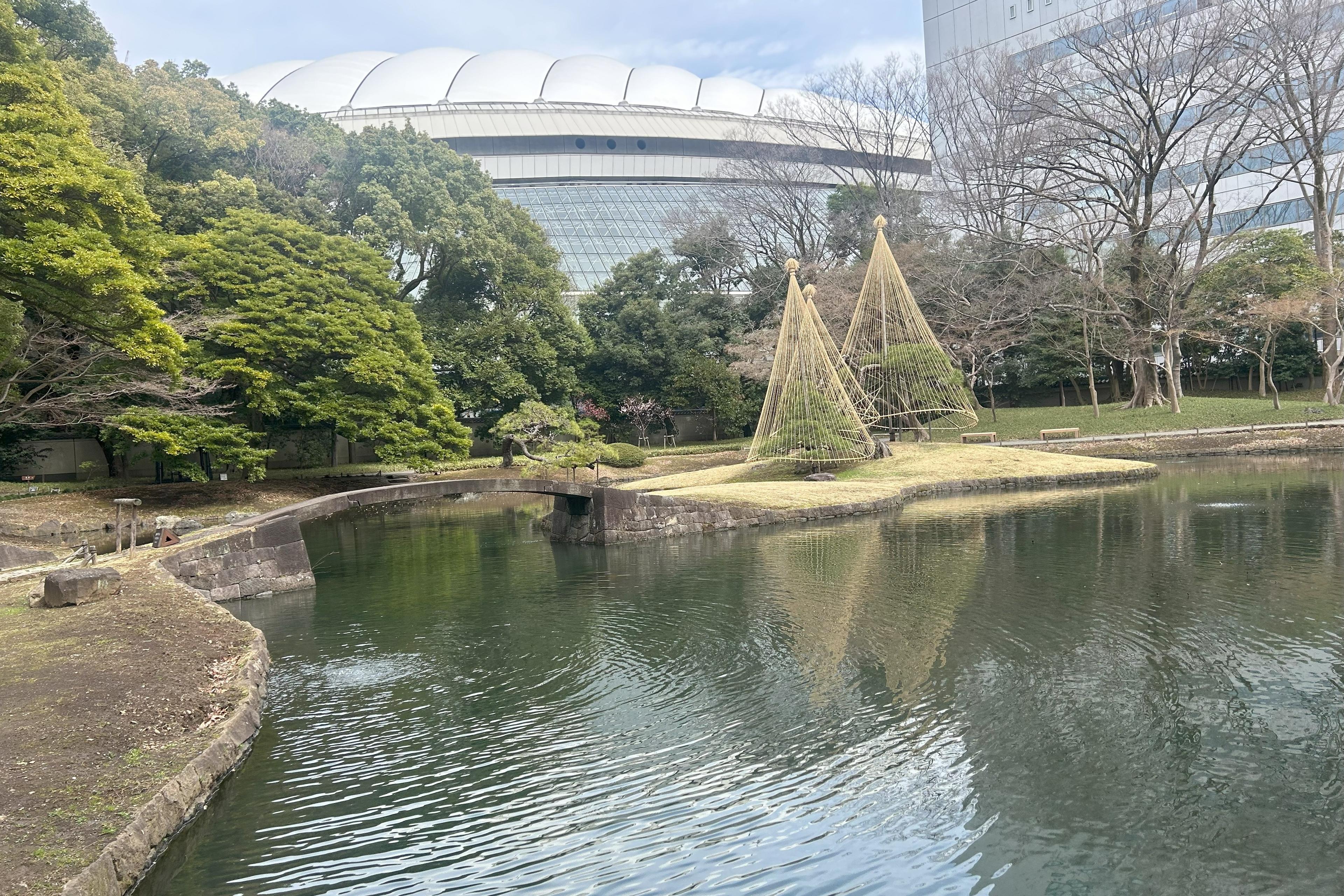 小石川後楽園まで歩いて５分！