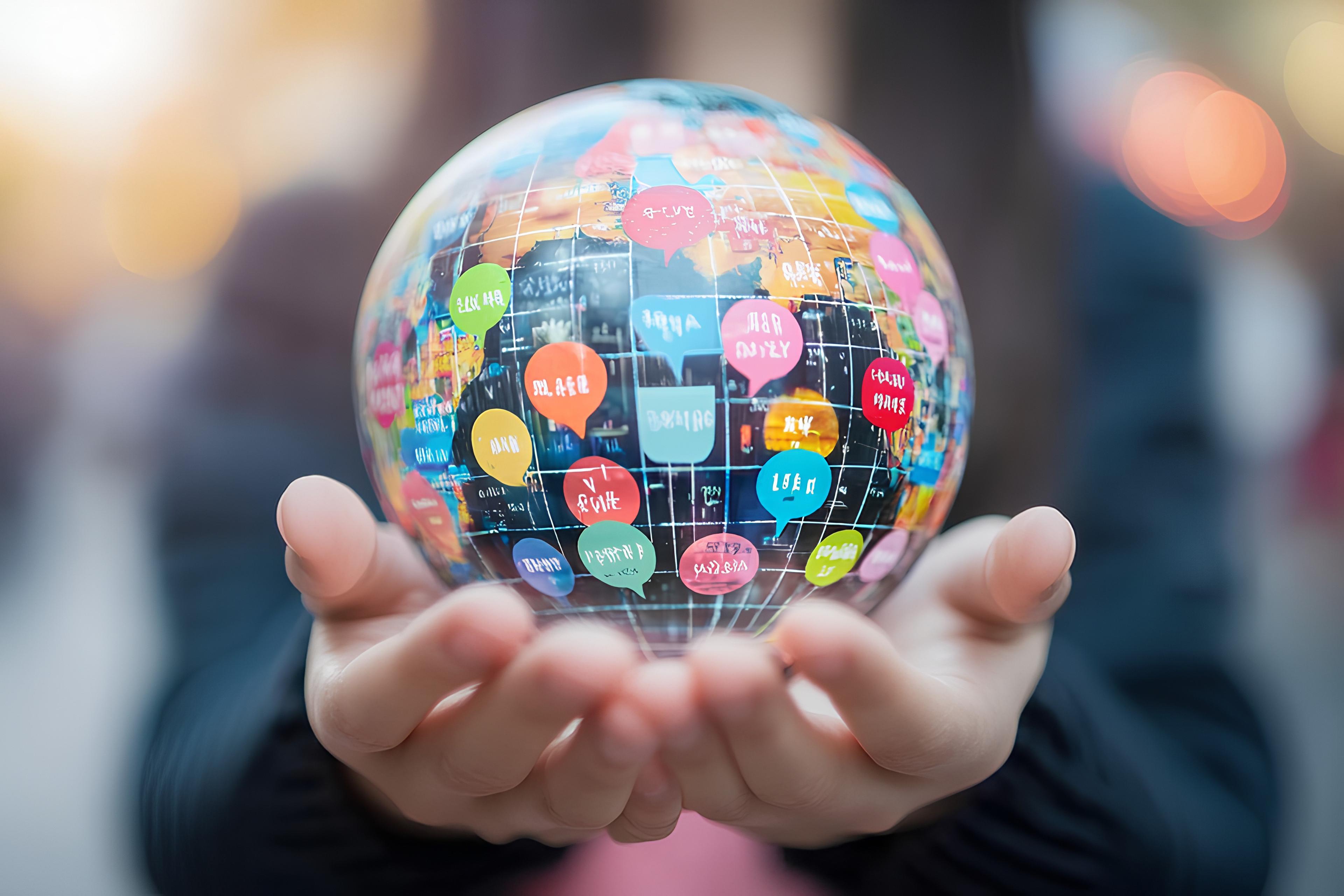 日・英・中・韓、多言語対応が可能