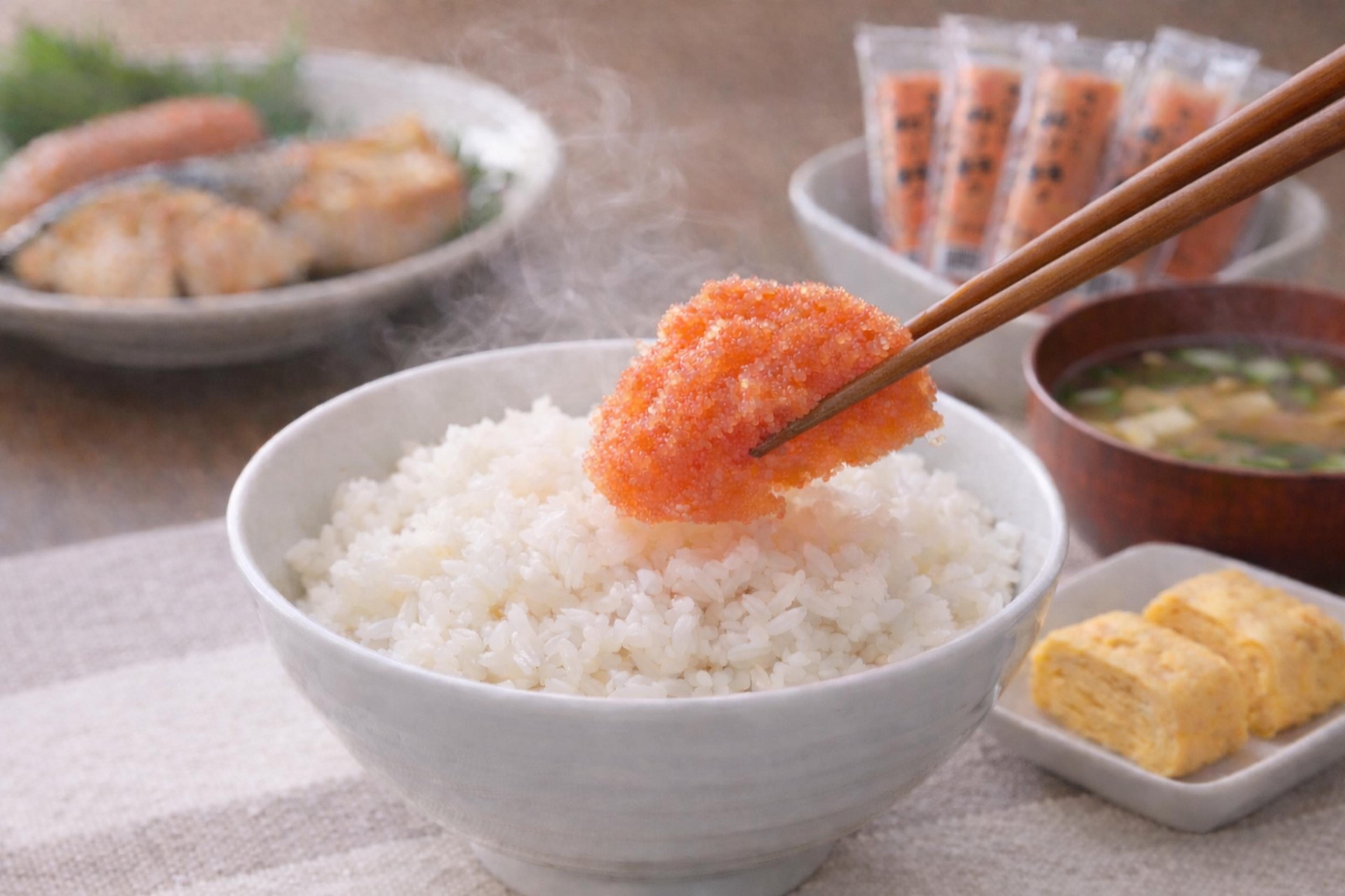 朝ごはんが進む”博多明太子”！
