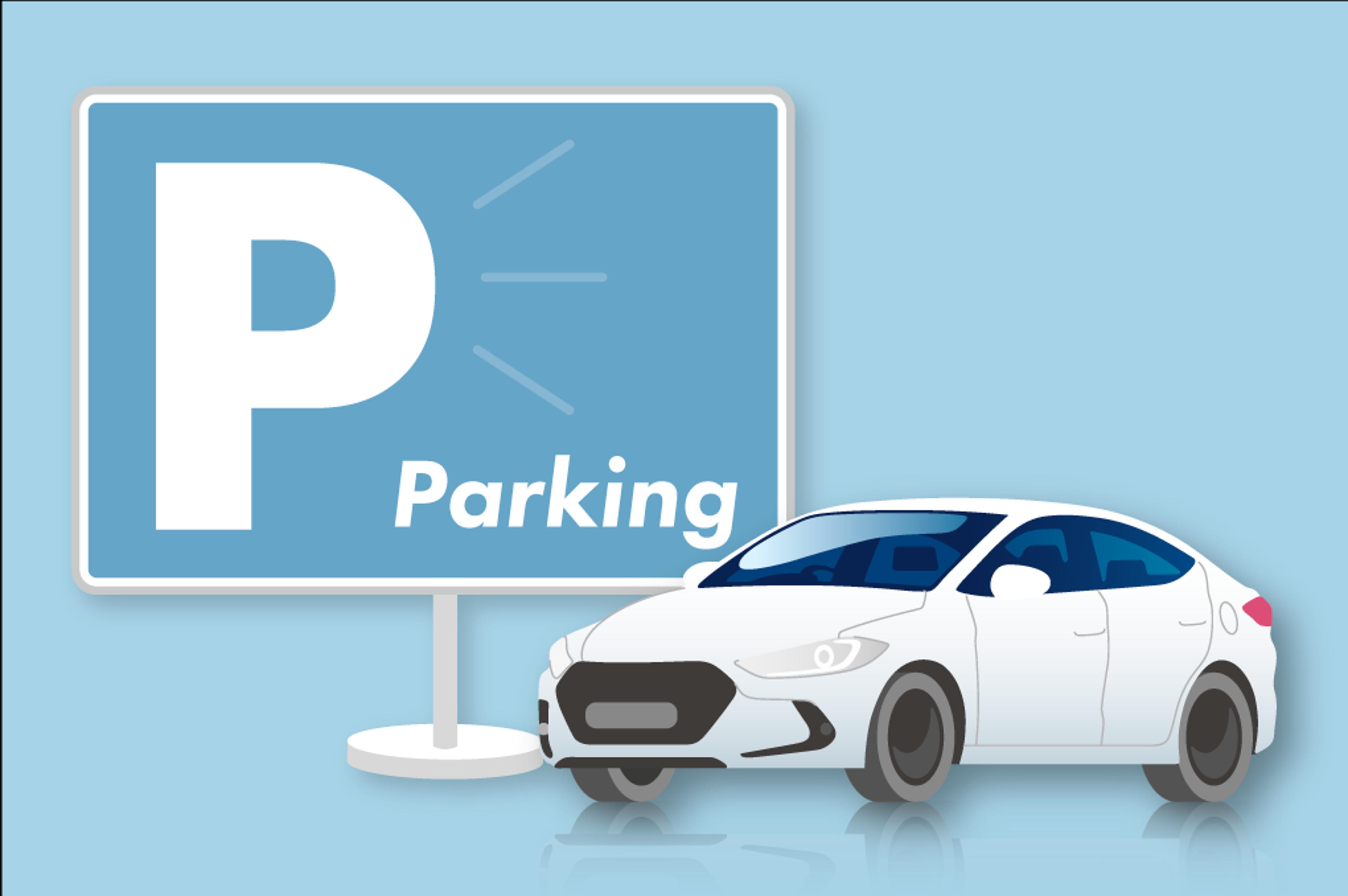 139台収容の駐車場が無料！