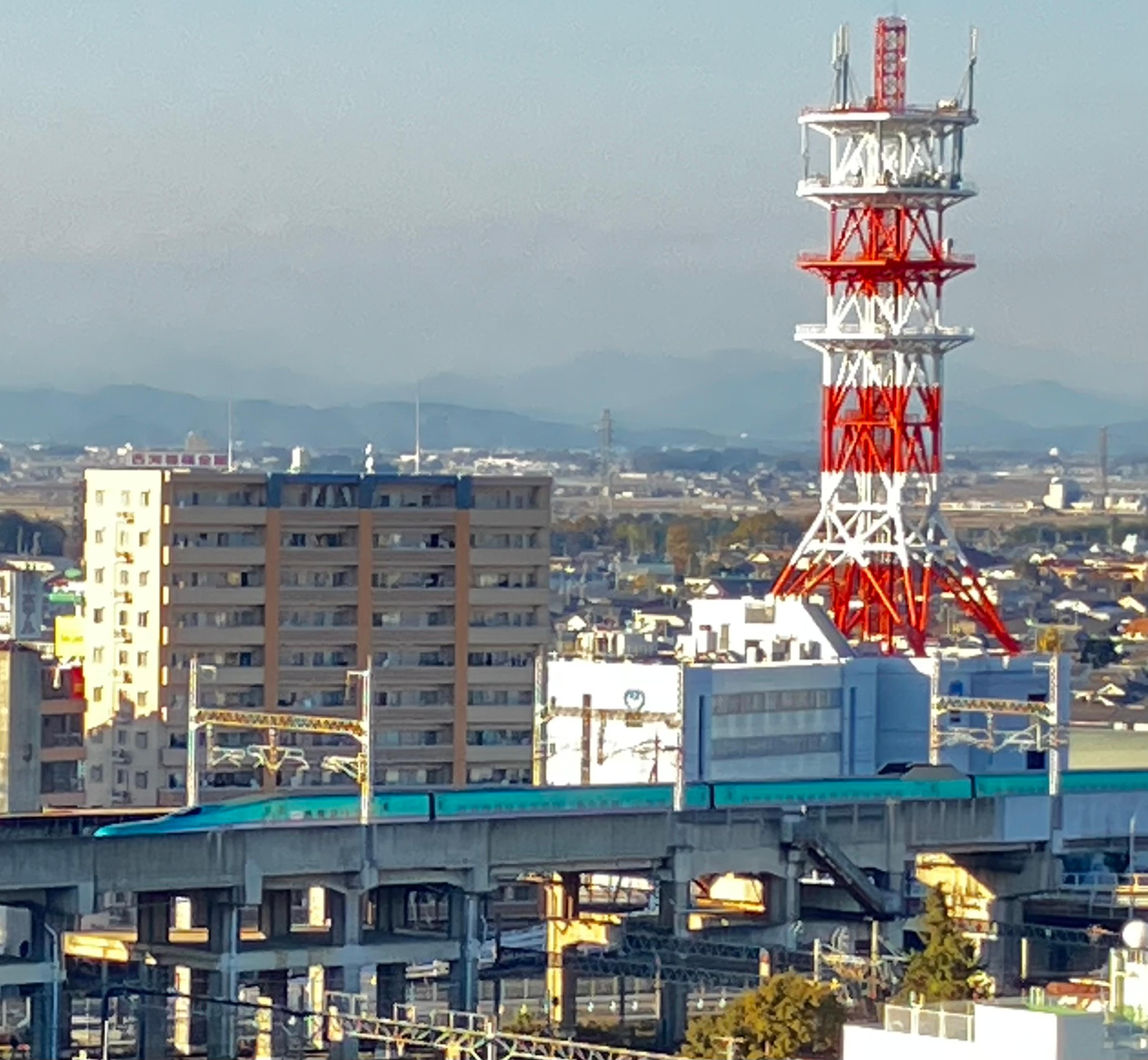 部屋から見るトレインorマウンテンビュー
