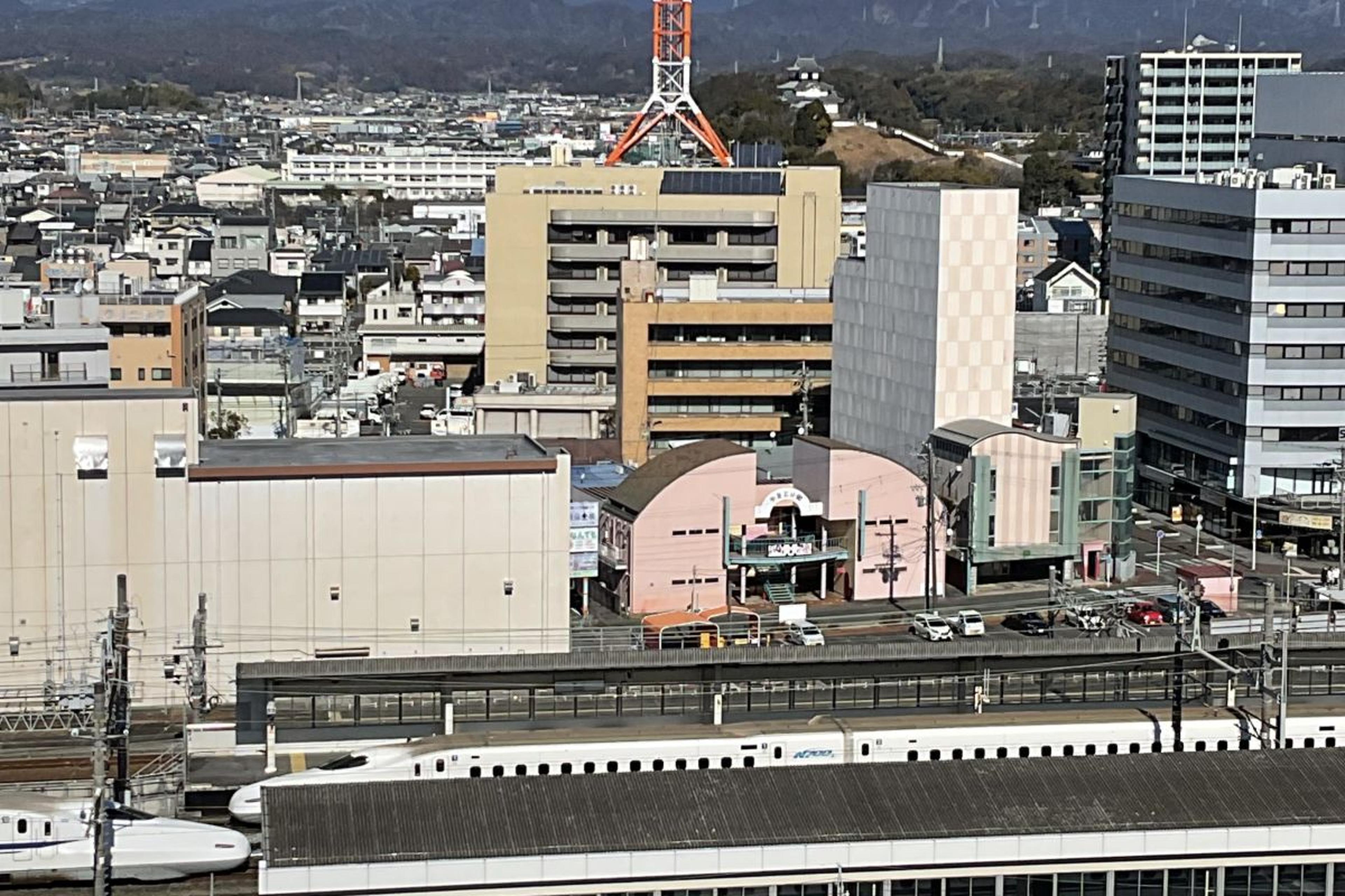 お城ビューで贅沢気分！