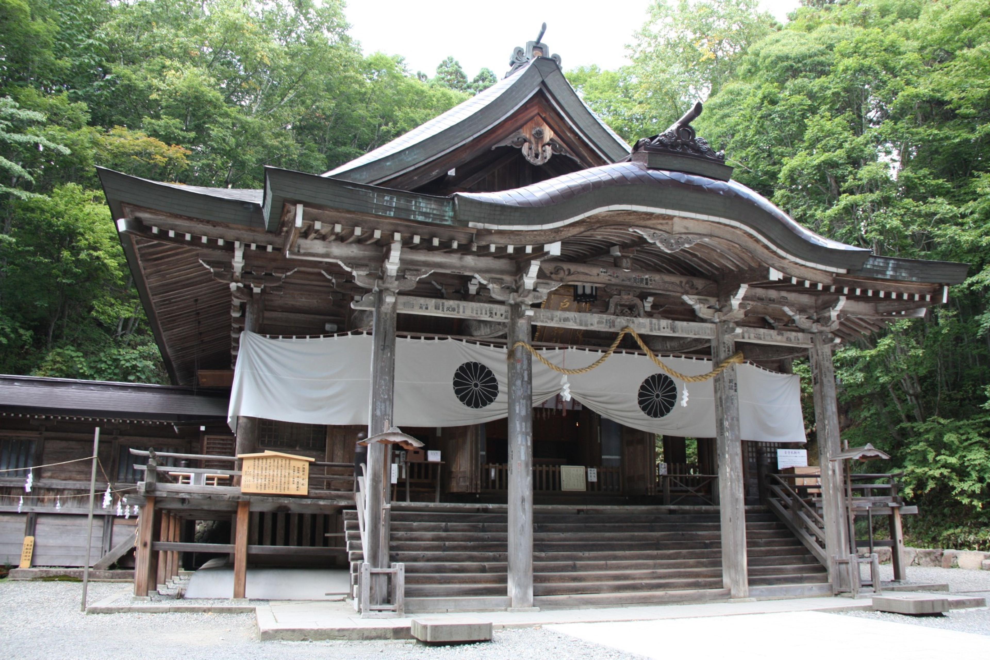 戸隠そばと神社めぐり