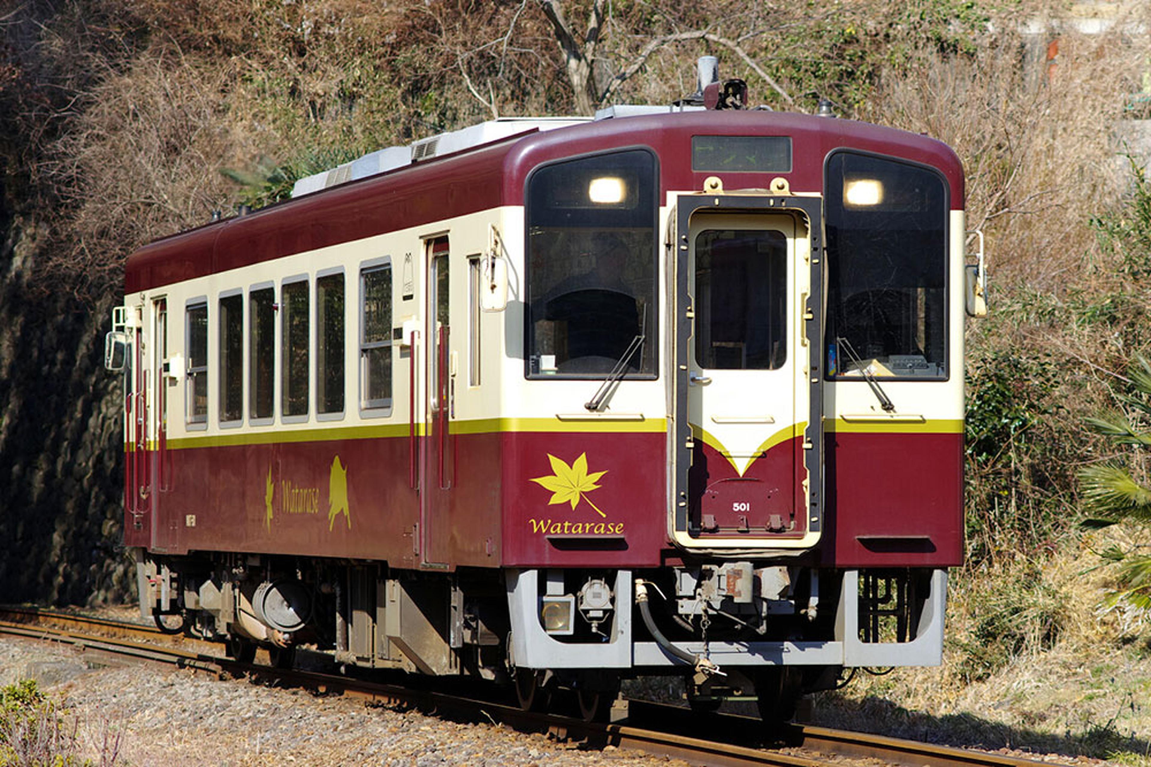 わたらせ渓谷鉄道の発着駅！