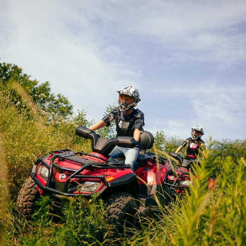 ATV Ride 30 mins, River Rafting & Lunch with Shared Transfer