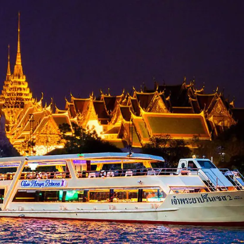 Dinner Cruise-Chao Phraya Princes with Private Transfers (The blackout dates for this tour are December 25, 2024, December 31, 2024, and January 1, 2025)