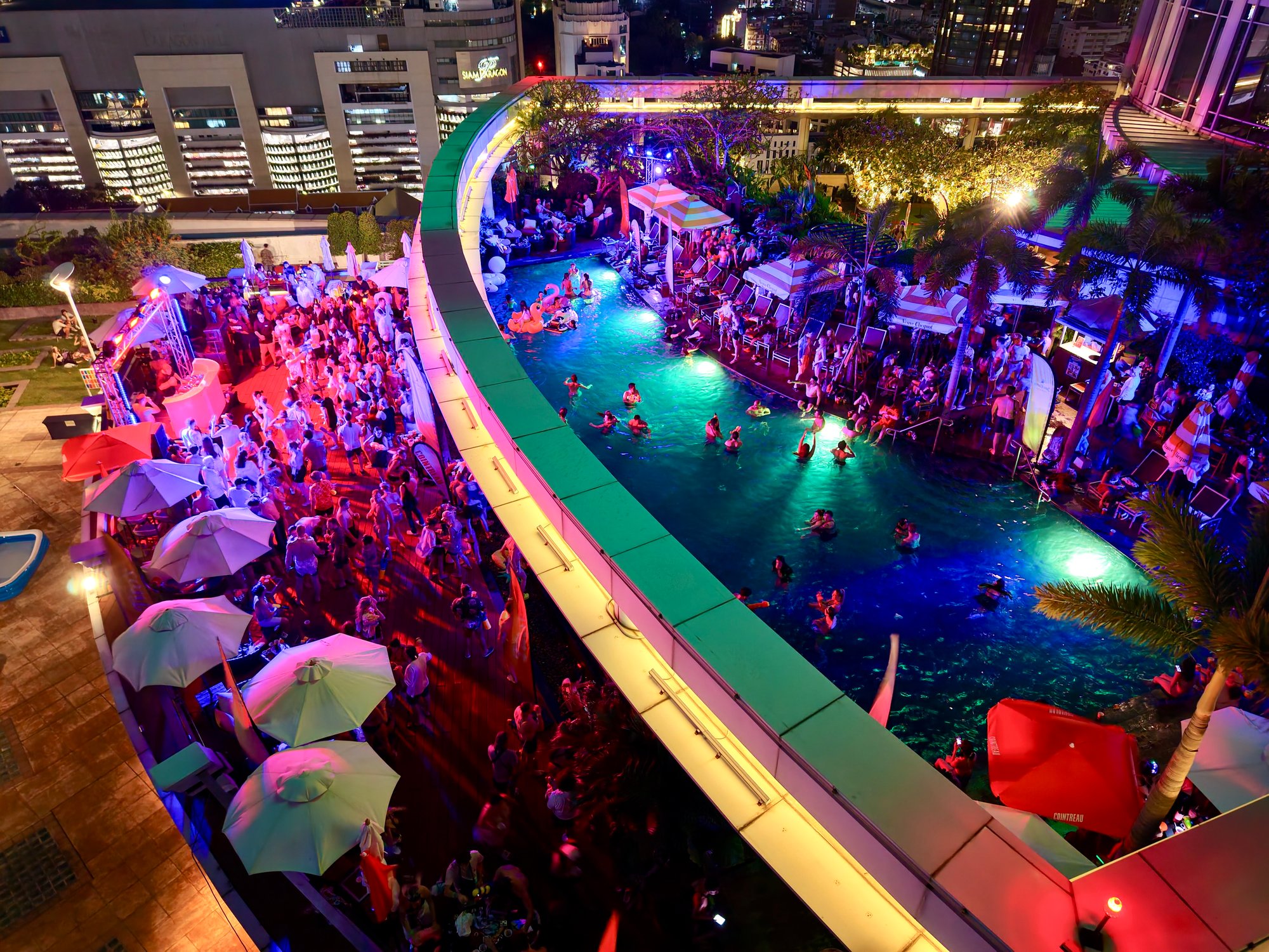 Pool Parties on Bangkok's rooftops