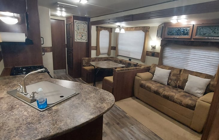 Living/Dining/Kitchen Area