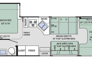 Dog Friendly! 2018 Thor Four Winds 26B! Sleeps 6!