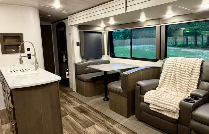 Spacious living area
